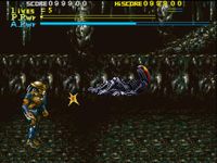 une photo d'Ã©cran de Alien VS Predator (Super Nintendo) sur Nintendo Super Nes